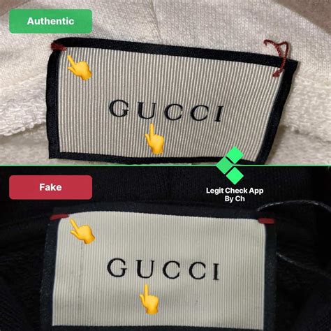 gucci hooded sweatshirt fake|gucci jacket legit check.